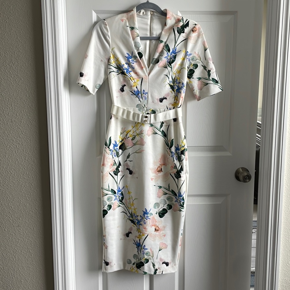 Ted Baker engagement party/rehearsal dinner dress